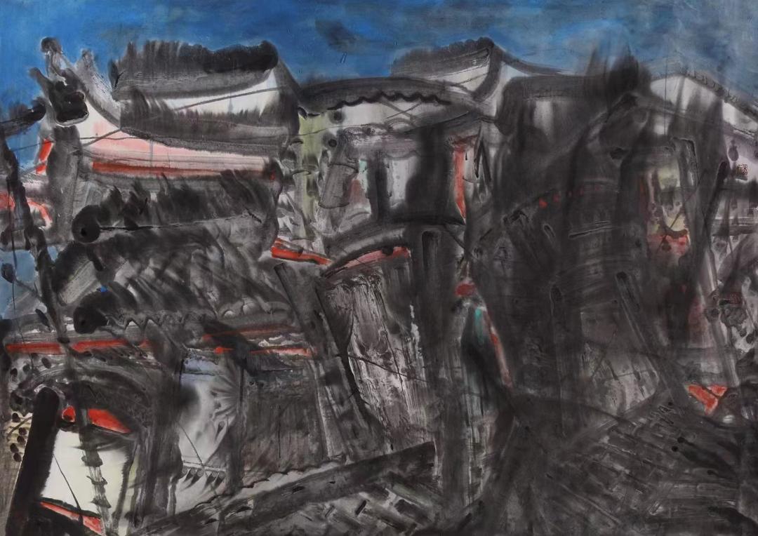 刘鸣水墨画欣赏,当代名家水墨人物画作品欣赏