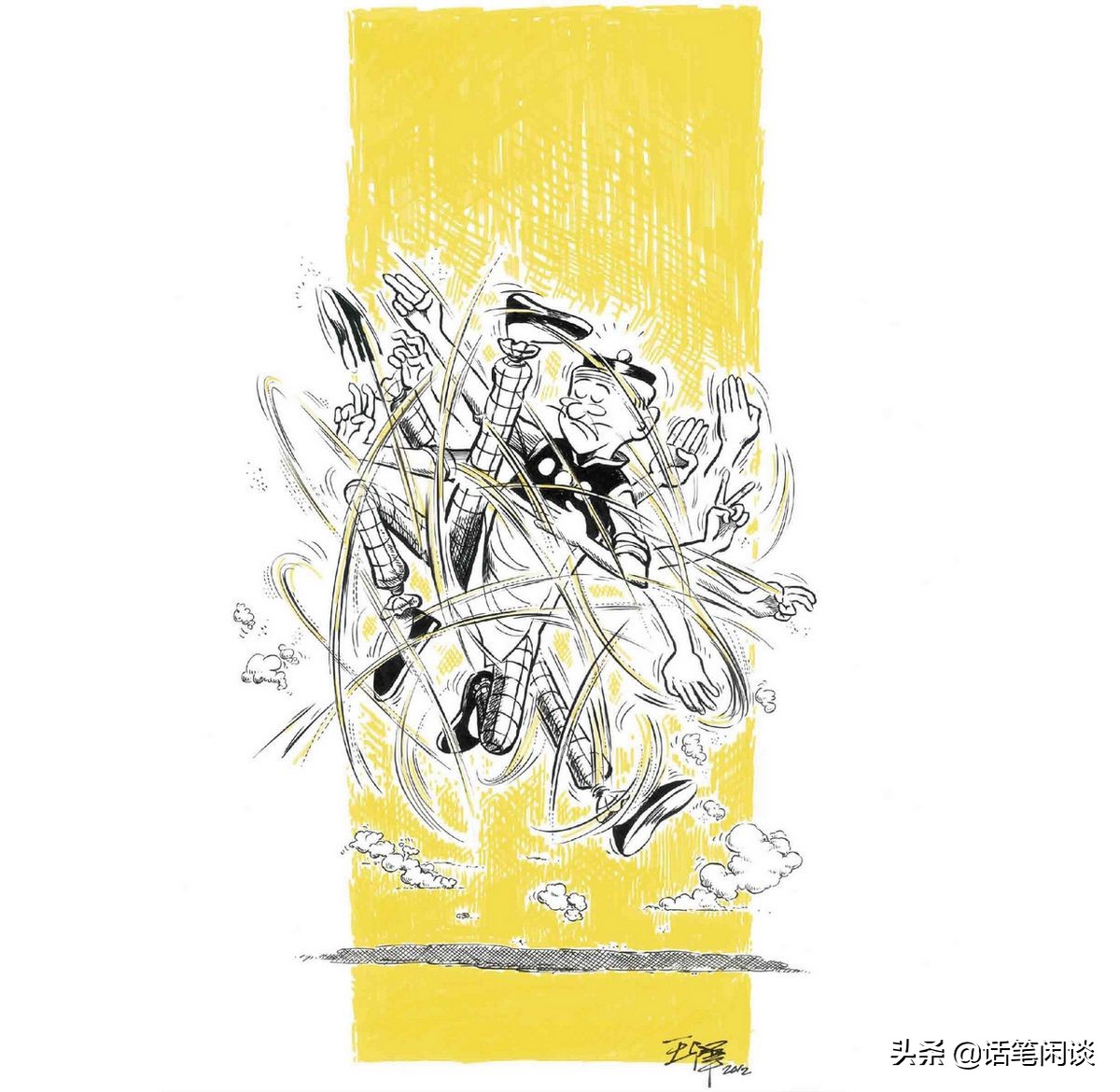 老夫子漫画真正的结局,老夫子漫画的诡异事件