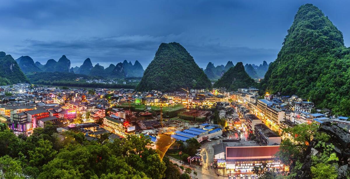 十大奇观桂林山水甲天下,中国十大景区排名桂林