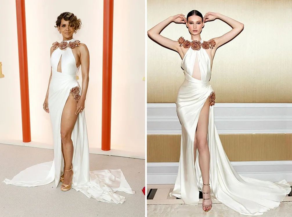 杨紫琼高定礼服闪耀戛纳红毯,杨紫琼携手老公亮相奥斯卡红毯