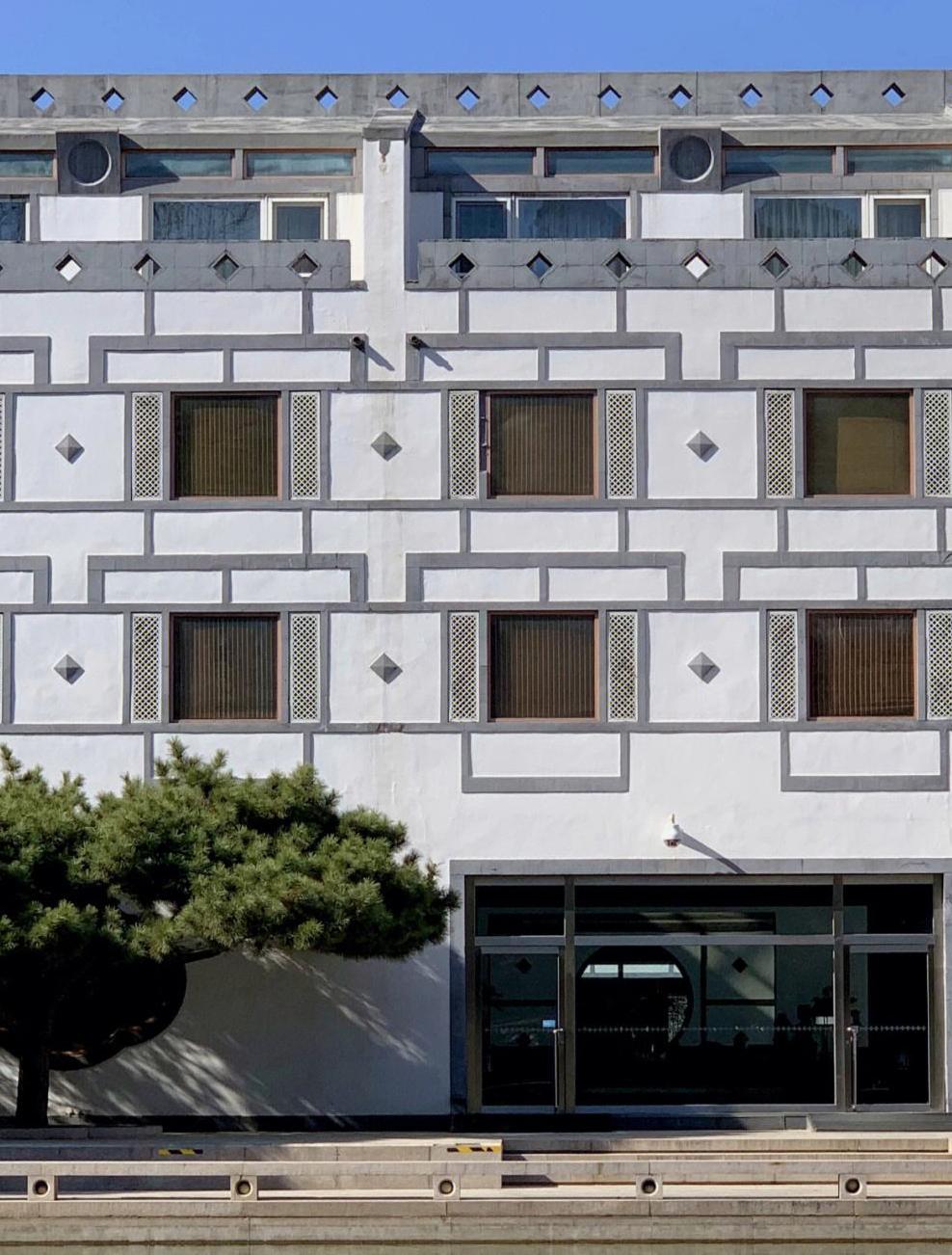 贝聿铭的香山饭店效果图,贝聿铭建筑作品香山饭店