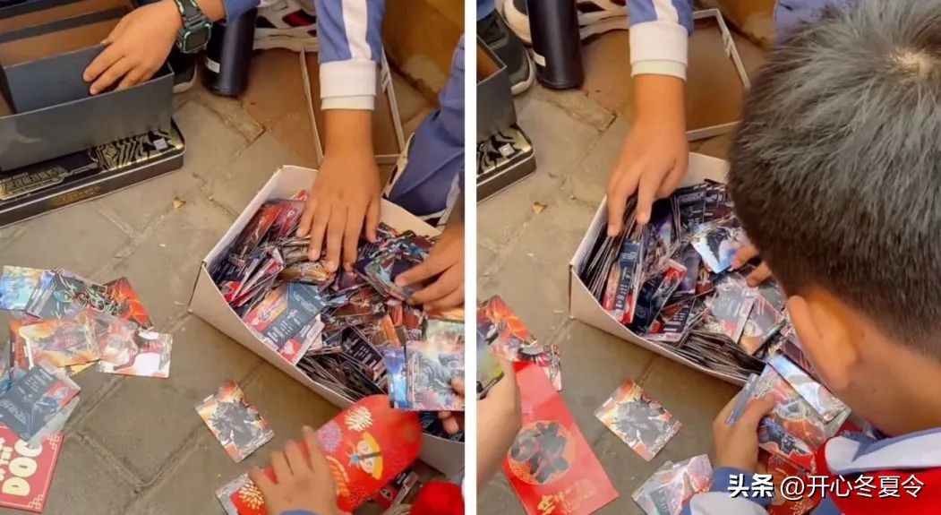 花掉100万元买奥特曼卡片,奥特曼卡片10000元一盒正版中文版