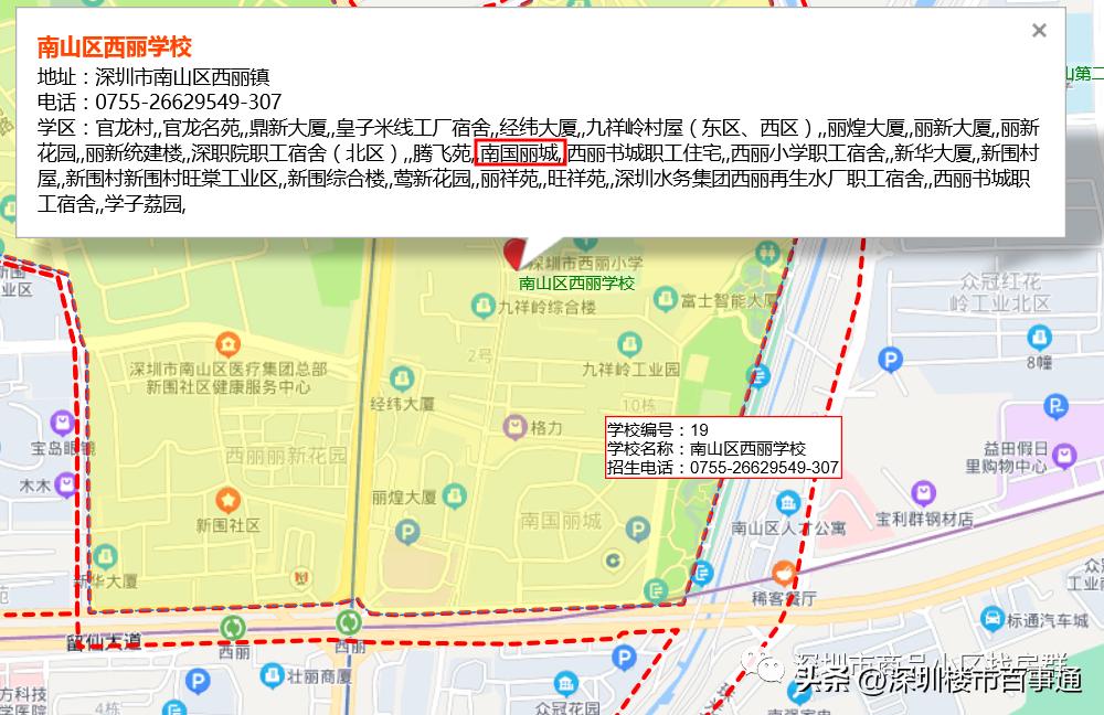 深圳西丽南国丽城2008年房价,深圳市南山区南国丽城