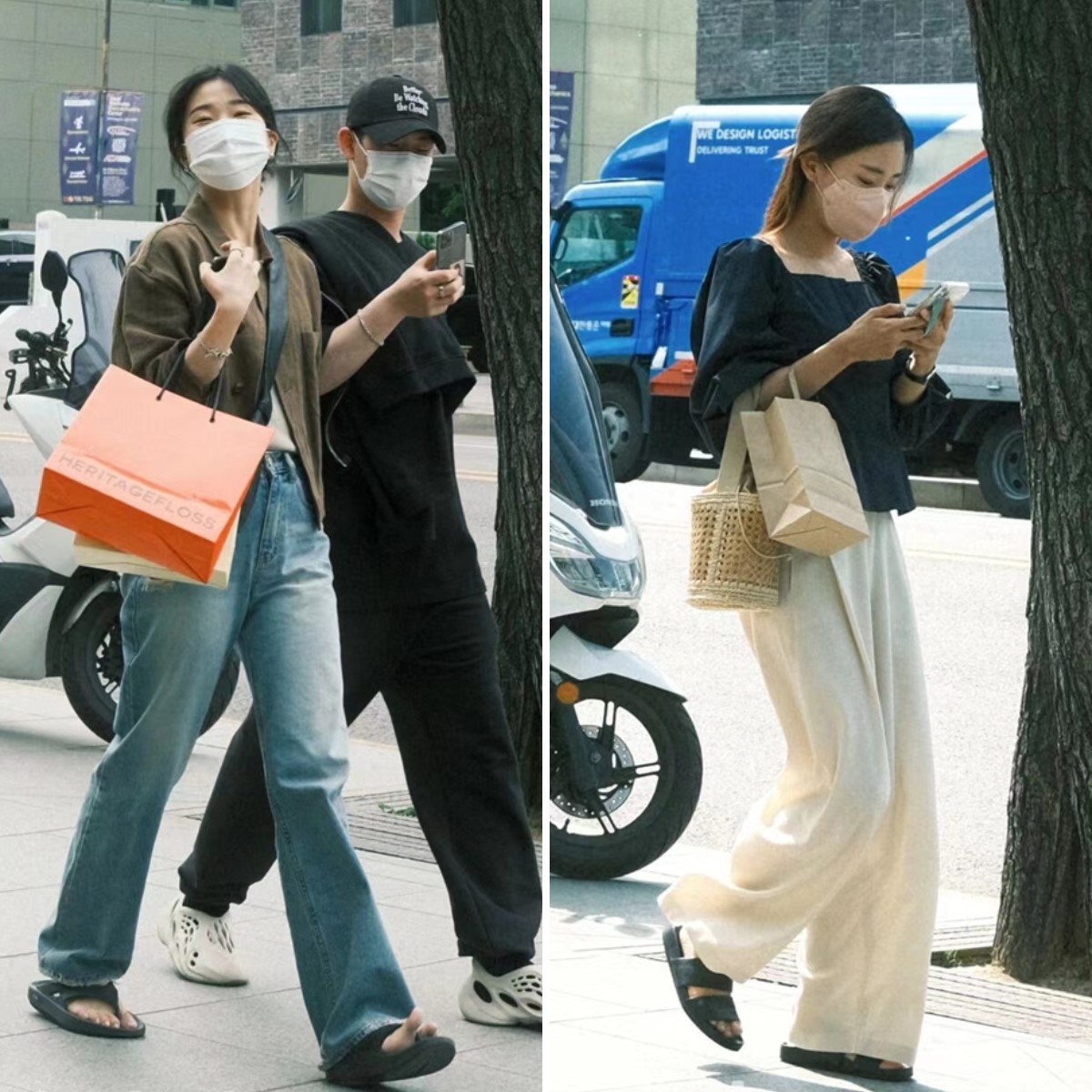 韩国穿搭春季搭配,夏季韩版高级感穿搭