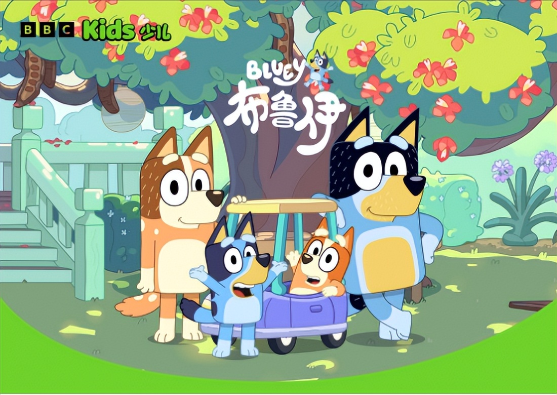 英语启蒙早教0-6岁动画片小红帽,布鲁伊儿童动画3-6岁英语