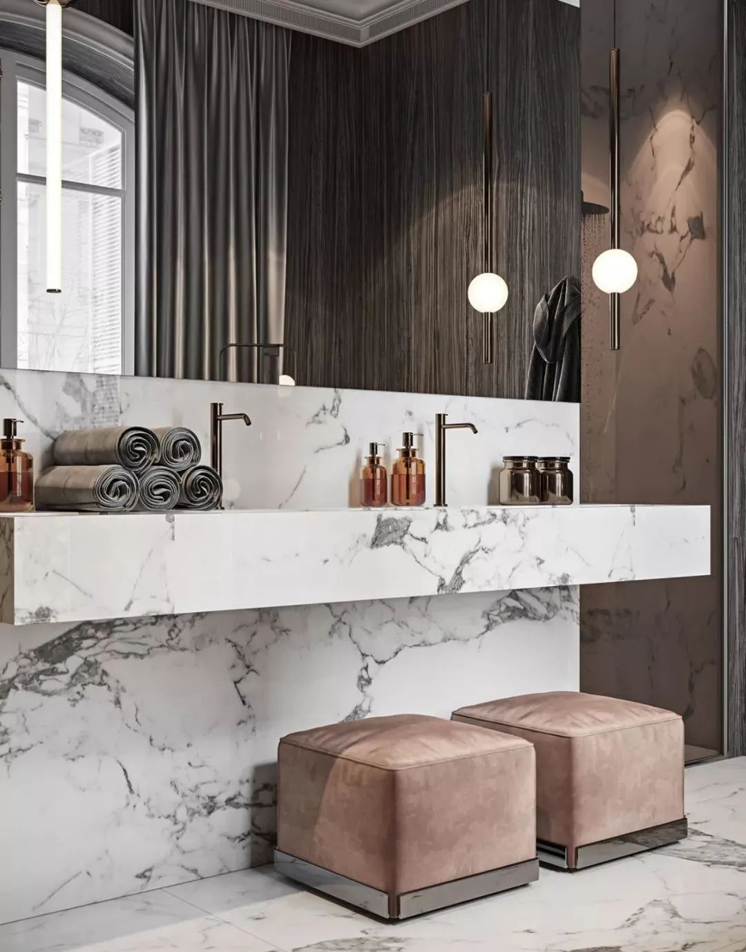 200方大平层法式轻奢装修风格,高品位的奢华大平层你值得品鉴