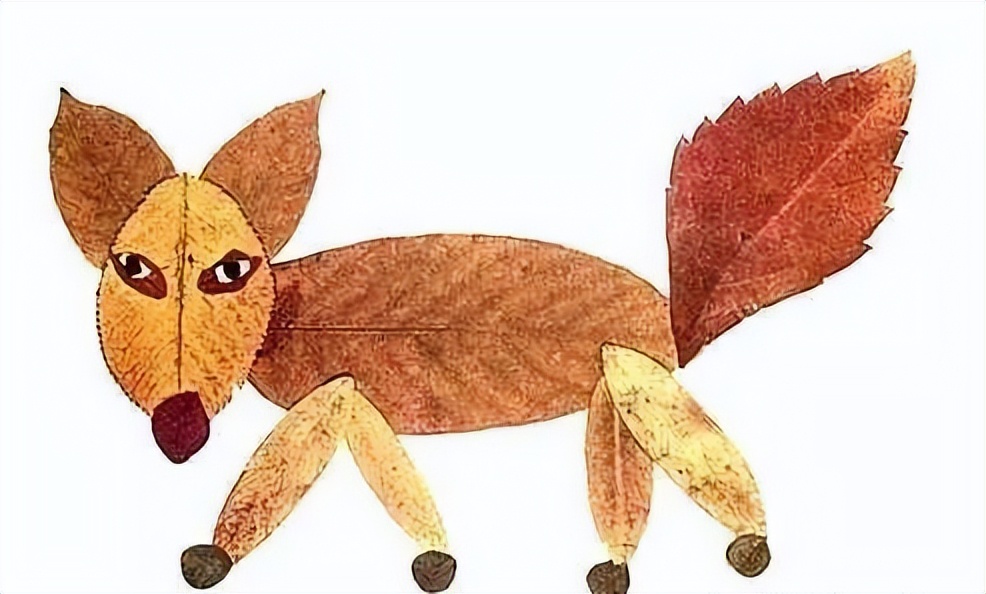 用落叶做一幅秋天的画,用水粉落叶做一幅秋天的画