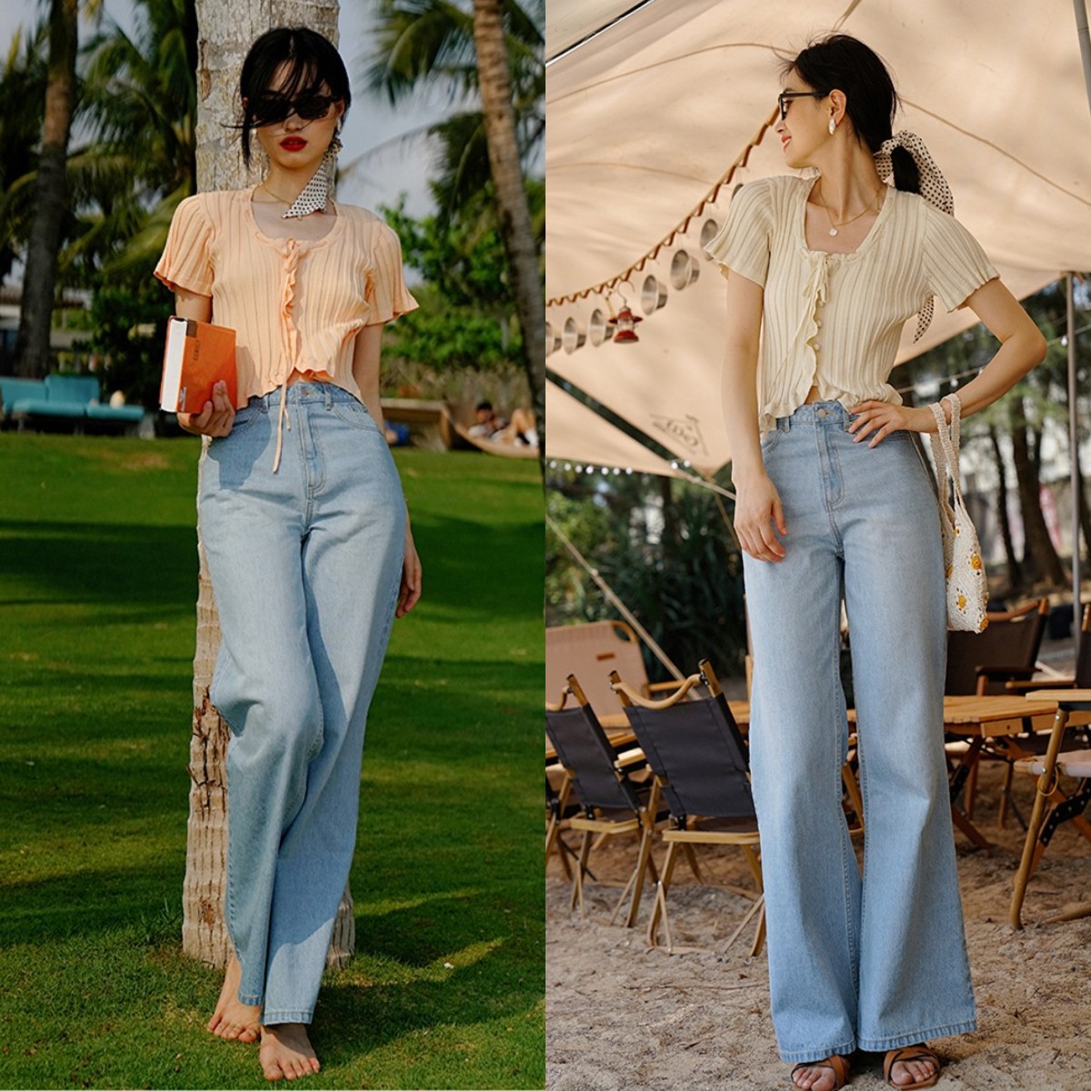 好看的裤子潮流推荐显高,今年流行什么裤子显高又有气质