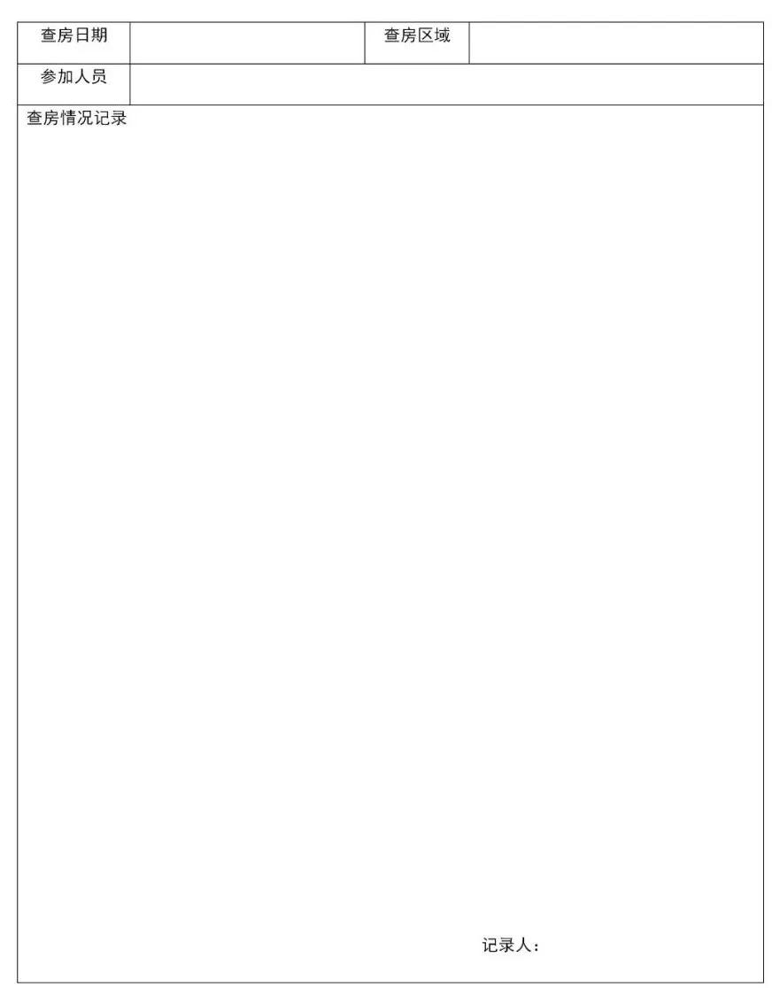 养老机构收支表格,养老机构日常使用的表