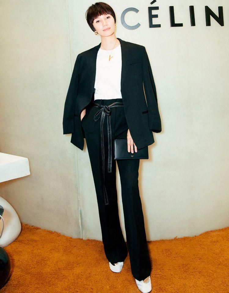 马伊琍袁泉穿出高级感,马伊琍袁泉同框红色衣服