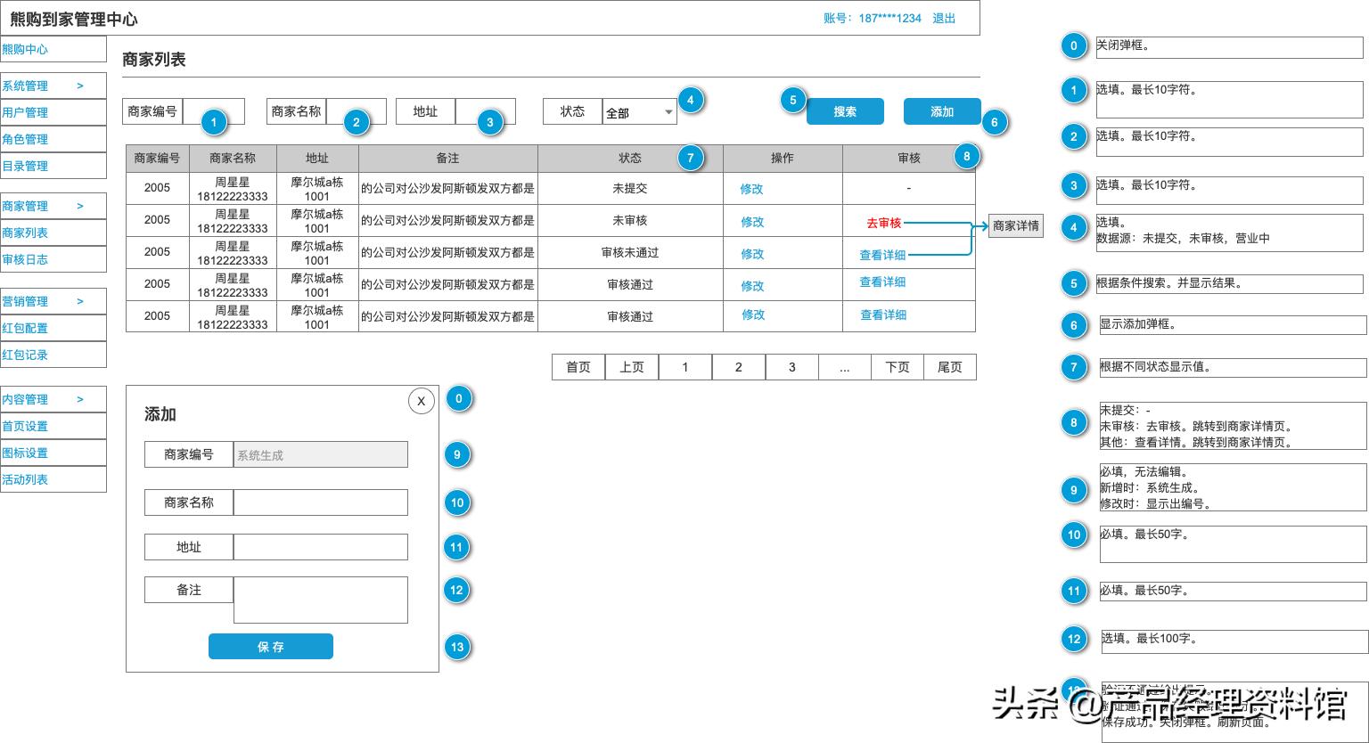 axure设计的购物app,axure后台管理系统原型