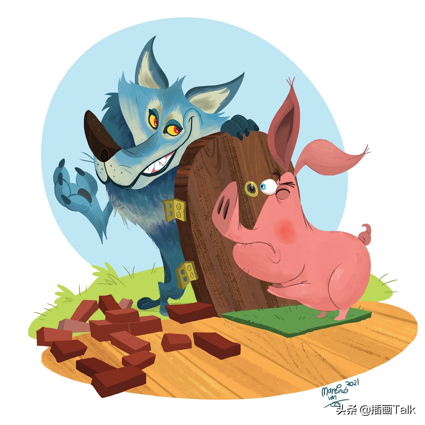 南非插画师,南非插画师作品