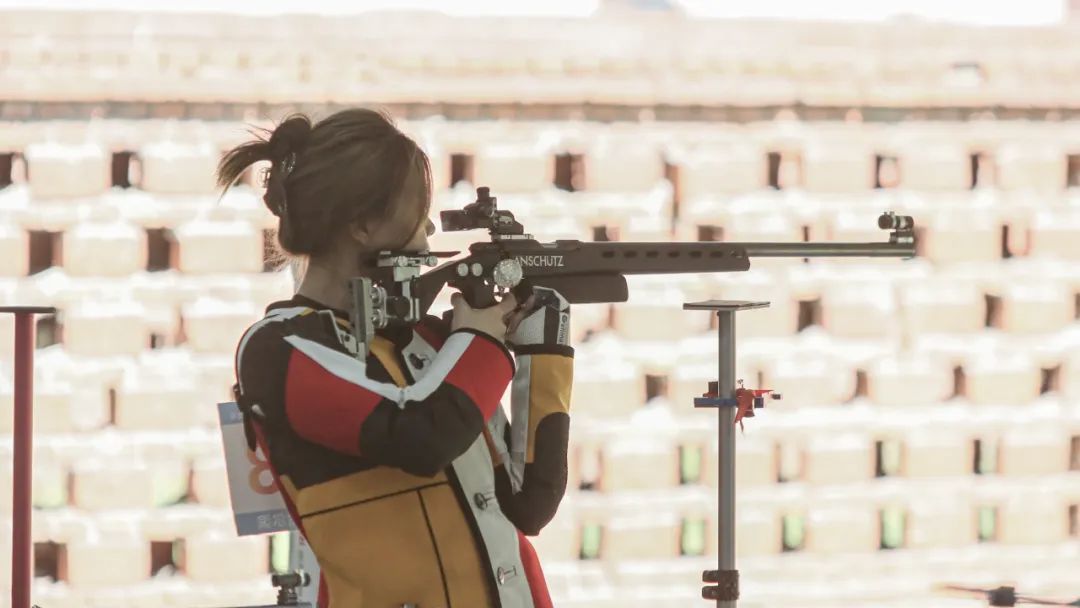 黑龙江省第十五届运动会射击（步手枪项目）开幕