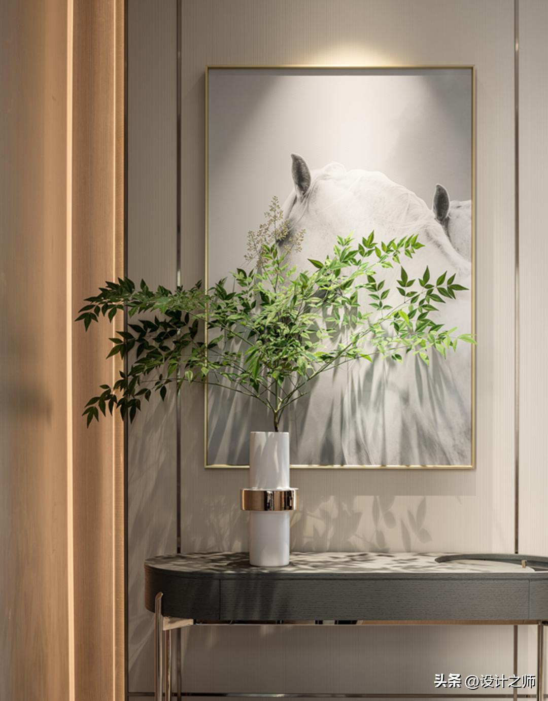 西安河与墅装修设计,西安现代城市别墅效果图