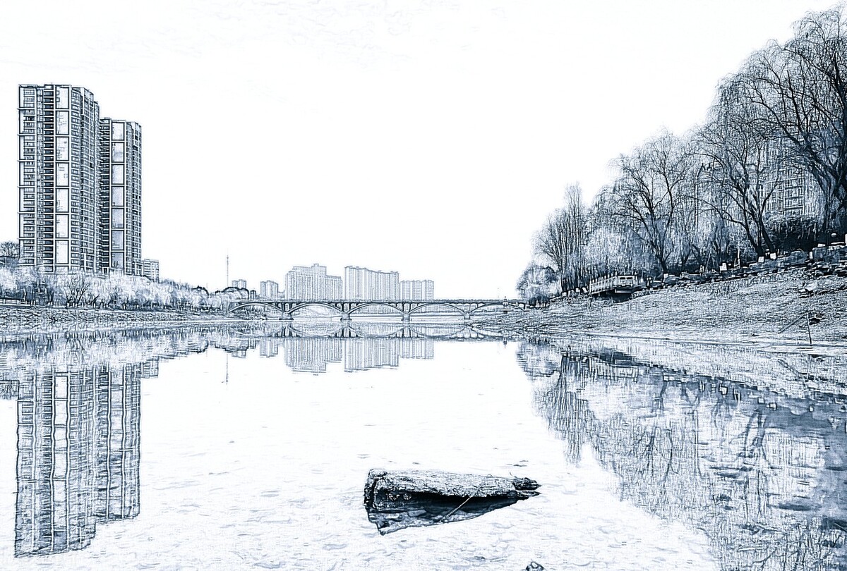 描写水面如镜的诗句,形容水清的优美诗句