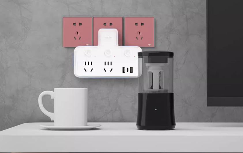 德力西5孔导轨插座,德力西5代轨道插座