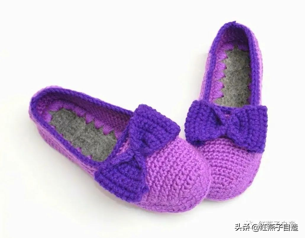 编夏天凉鞋,夏天冰丝线凉鞋镂空钩编教程