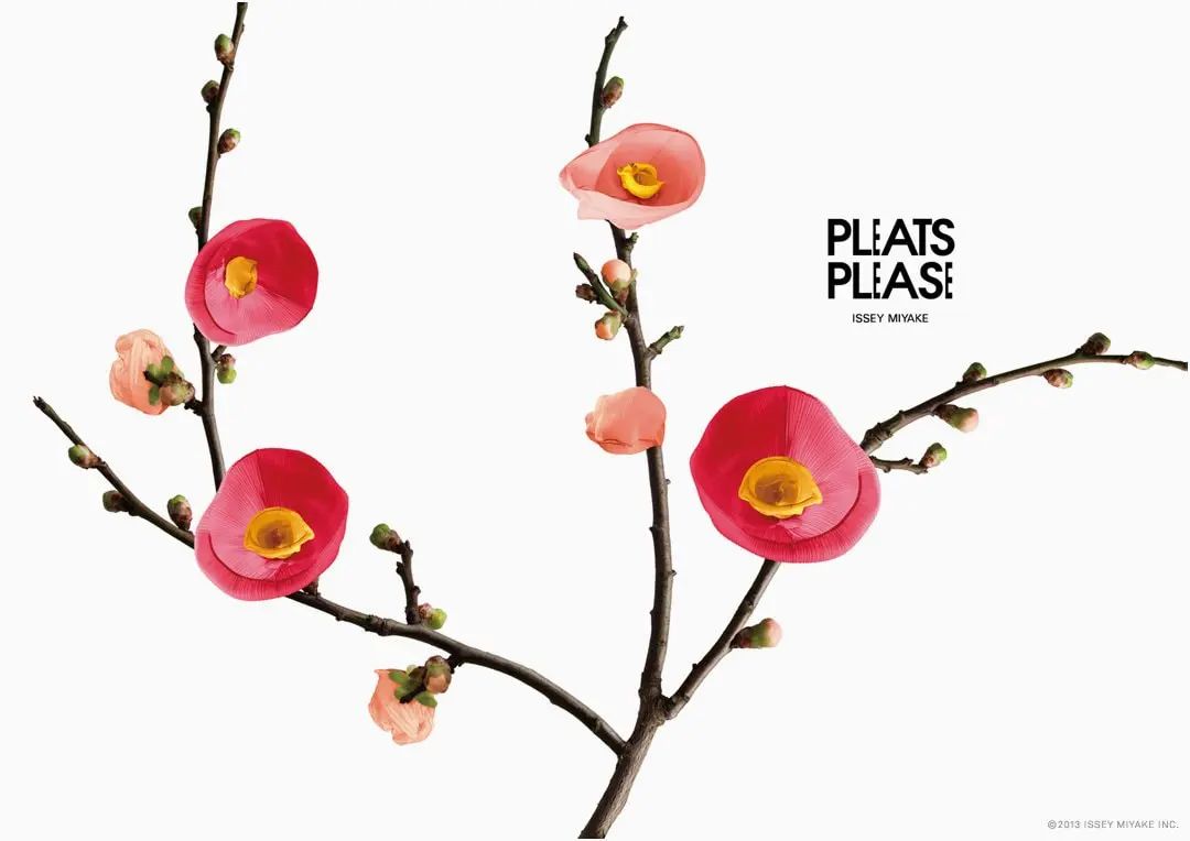 三宅一生品牌海报，设计同样惊艳