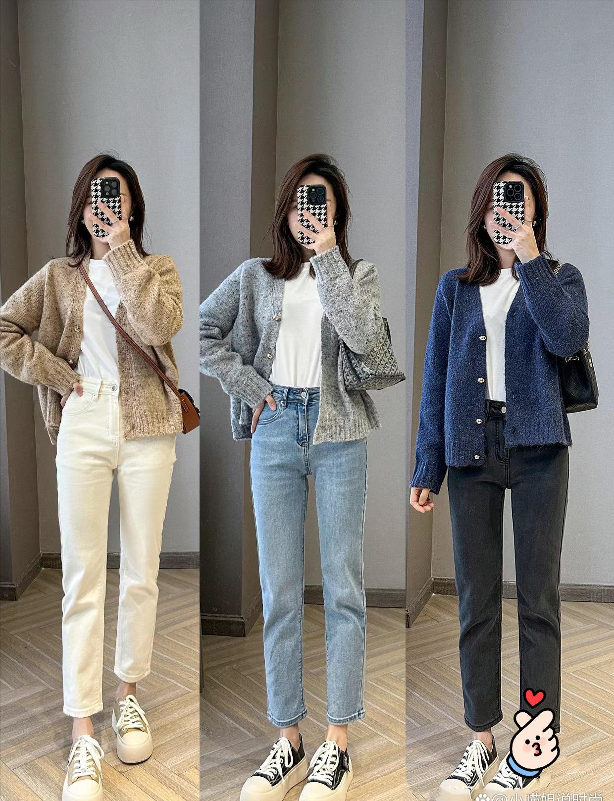 洋气高腰九分裤今年最流行的裤子,今年春天流行裤子显高显时髦