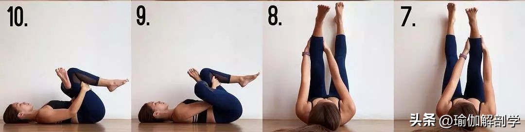 瑜伽初学者必看的十个基本动作,40-50初学瑜伽的基本动作在家练习