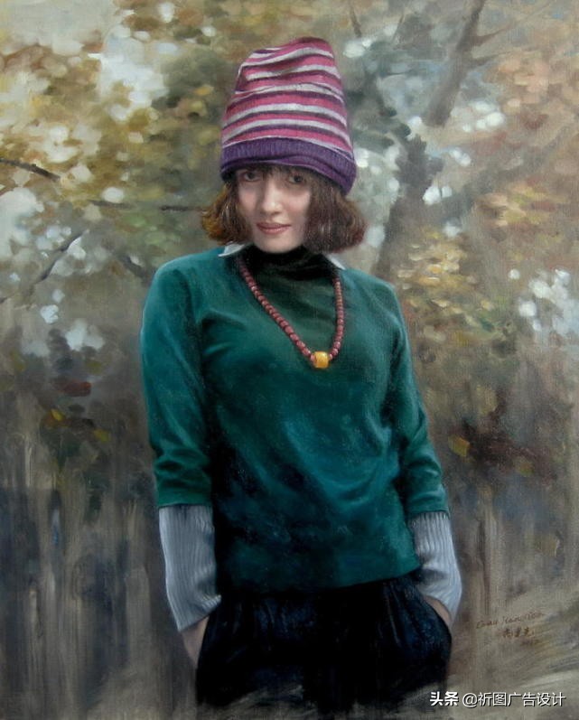 中国艺术人物油画欣赏,中国油画人物大师作品欣赏