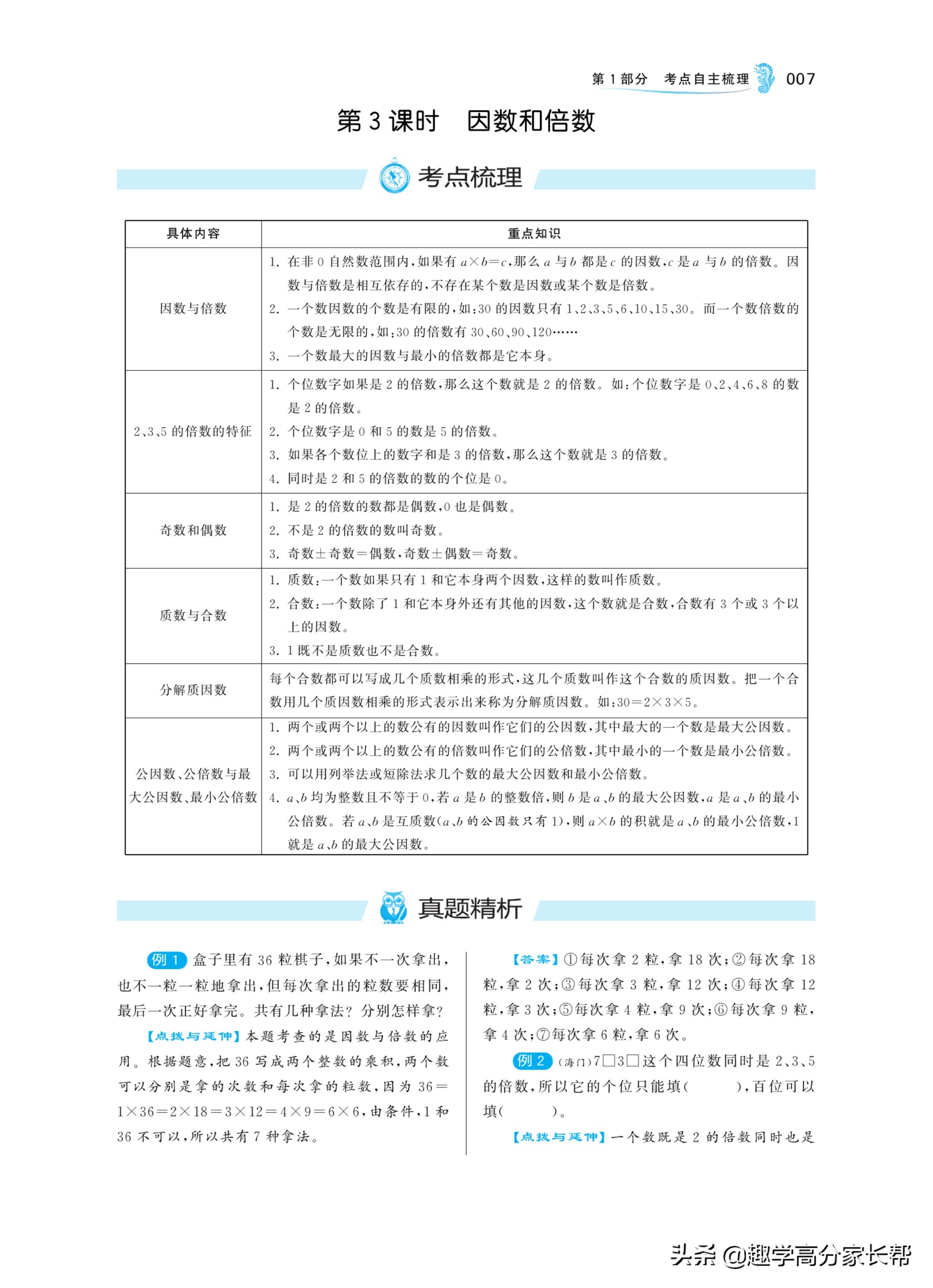 小学数学总复习大全（表格版）！建议家长给孩子存一份，照着学