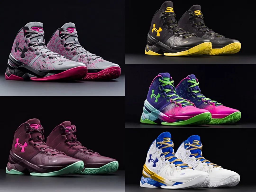 库里系列带flow最耐磨的球鞋,盘点库里各代篮球鞋
