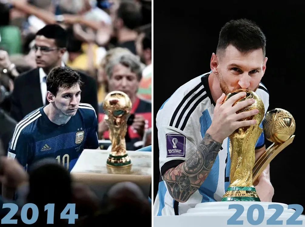 梅西夺冠后亲吻妻子,梅西夺冠亲吻爱妻