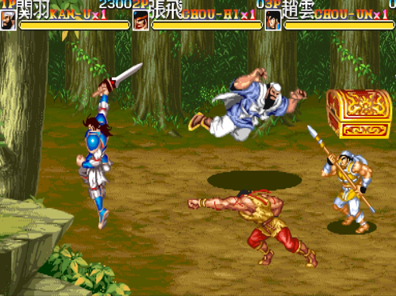 街机游戏十大必杀技巧,街机游戏那些雷同的造型和招式