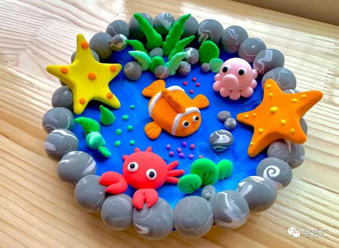 粘土手工让人想不到的超级作品,粘土手工100种简单合集