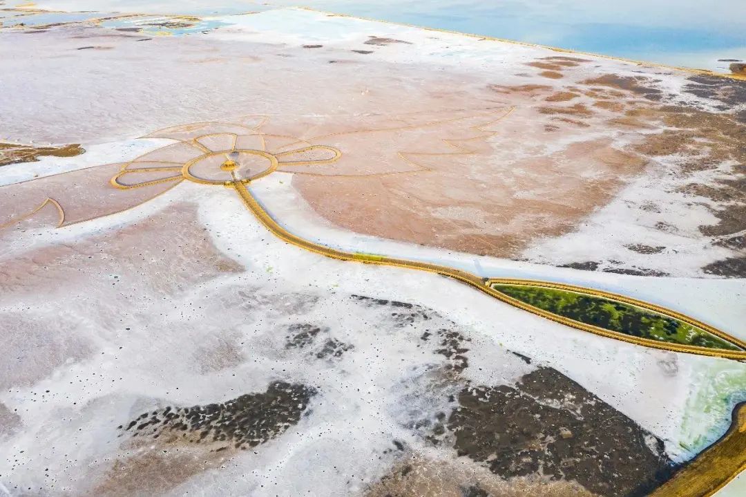 茶卡盐湖全景导览图,茶卡盐湖全景图片