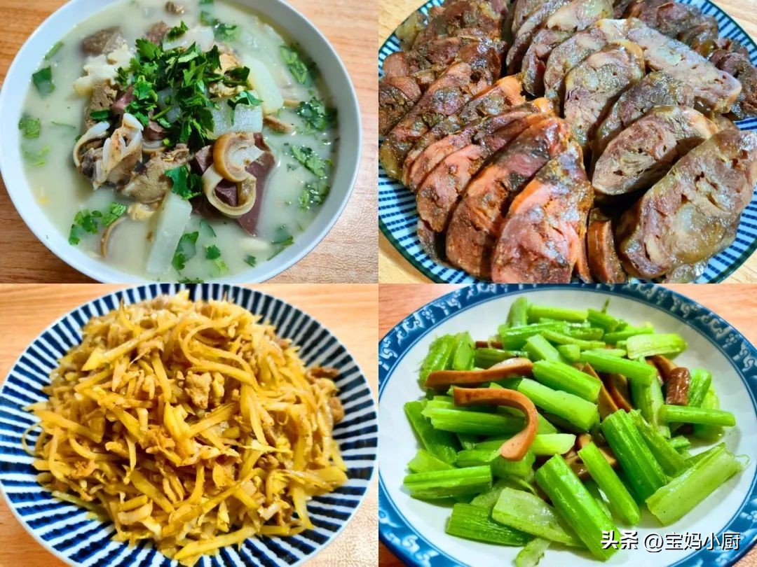 冬季5菜一汤荤素怎么搭配,晚餐推荐家常菜简单易做的汤