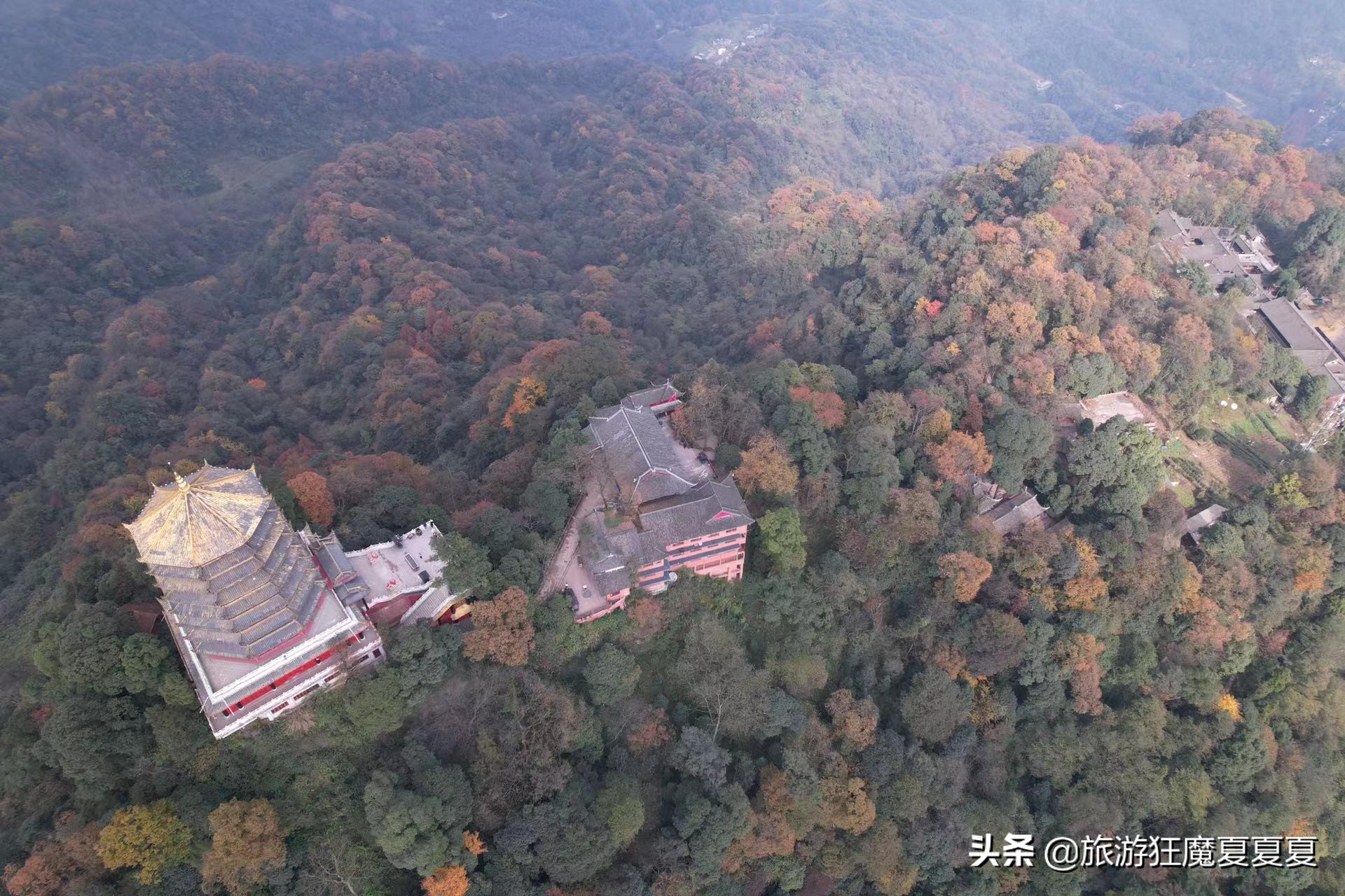 青城山后山通天洞白云寺,青城山四大名山