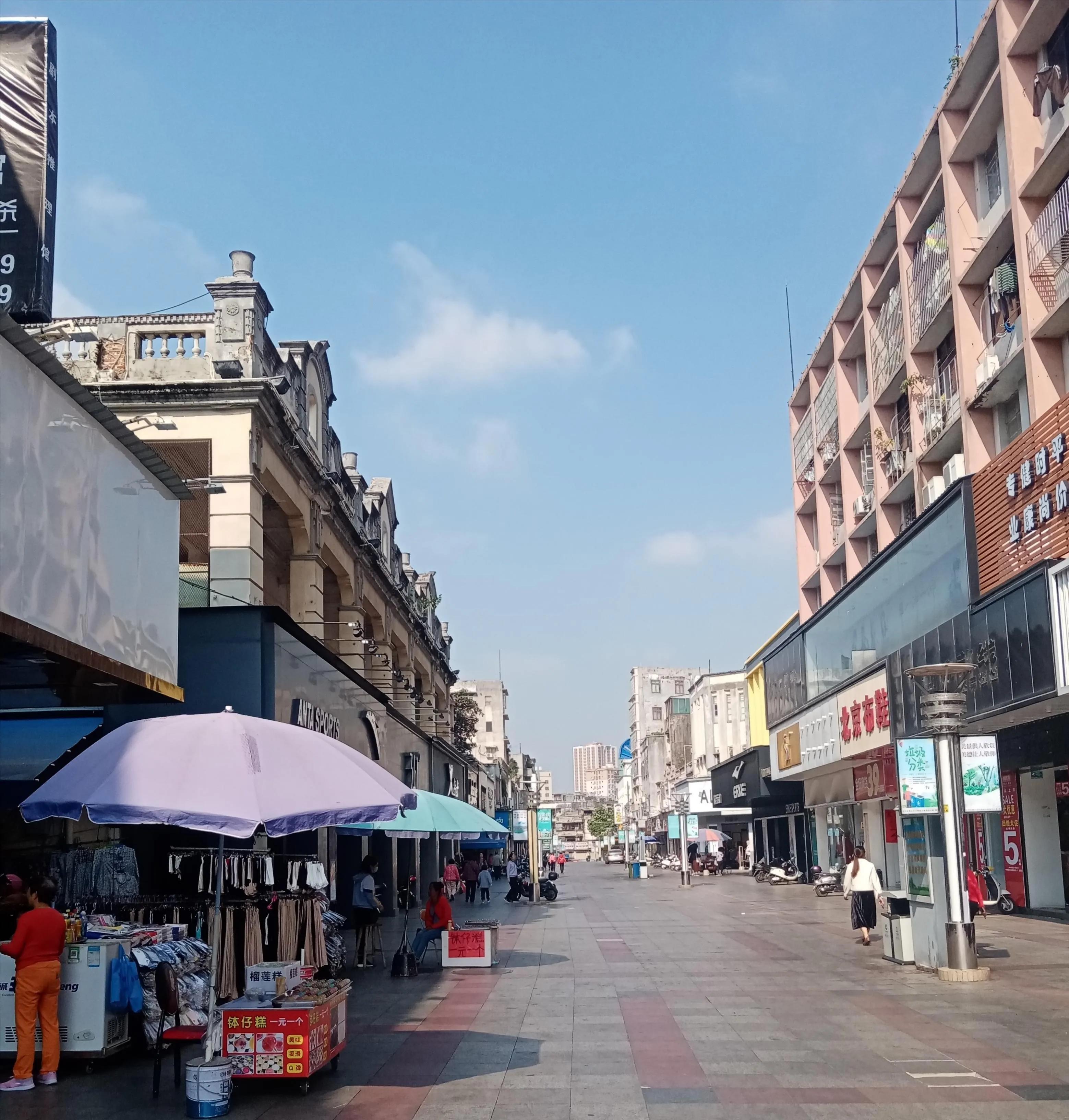 赤坎区老街旅游景点,赤坎老街美景