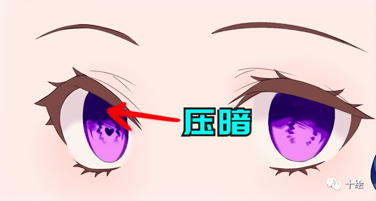 新手画动漫眼睛教程素描,新手入门画眼睛动漫人物