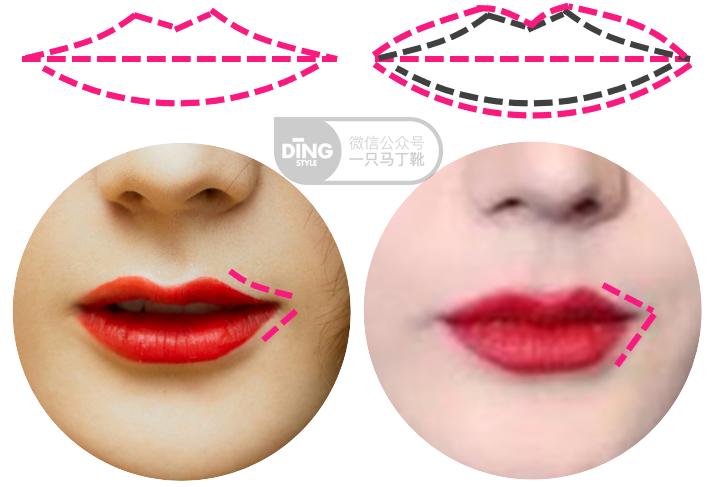 为什么涂红唇没淡唇好看,为什么涂了口红显老