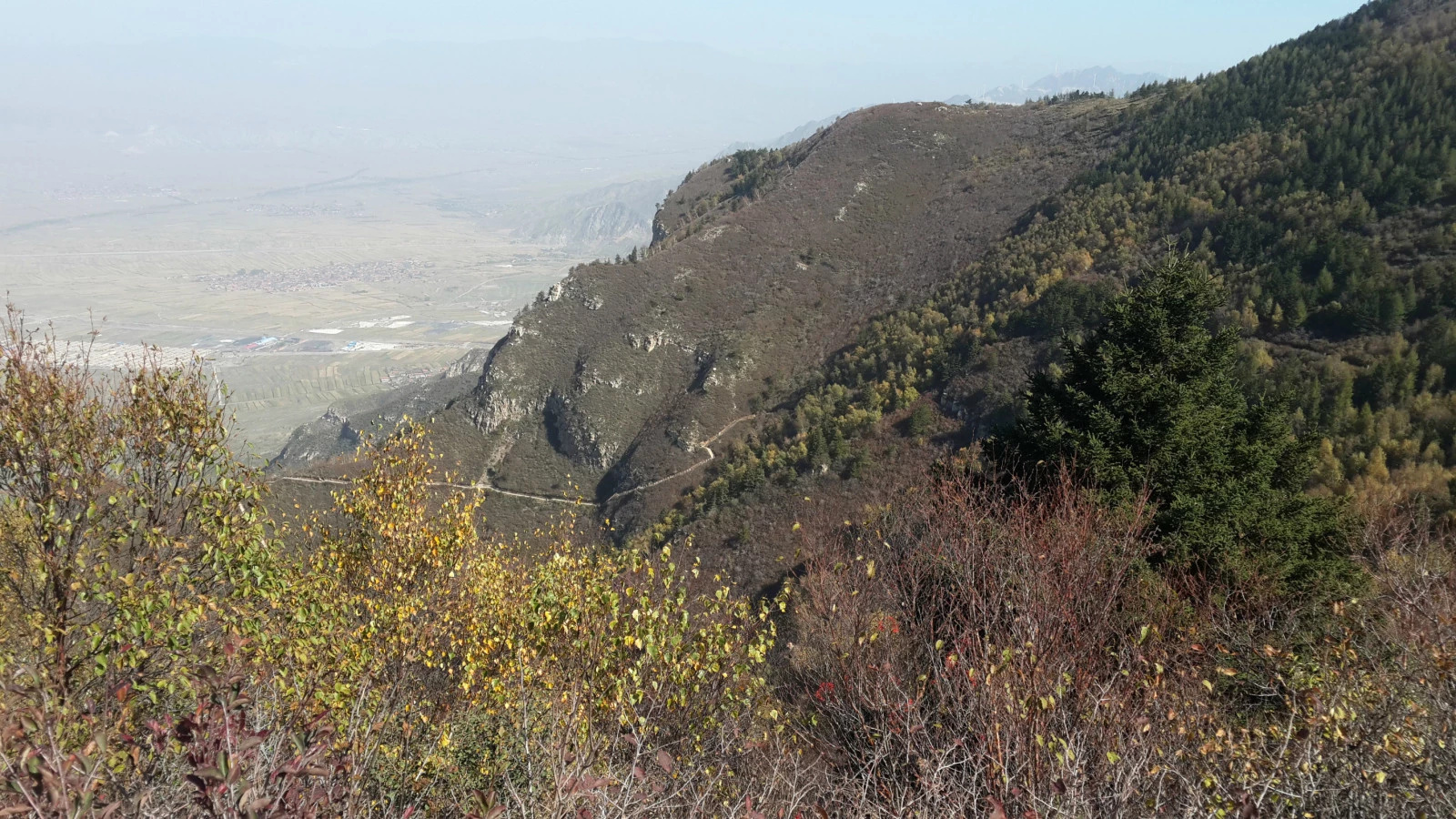 「金秋登山内晋冀」25:登恒山之快乐山行