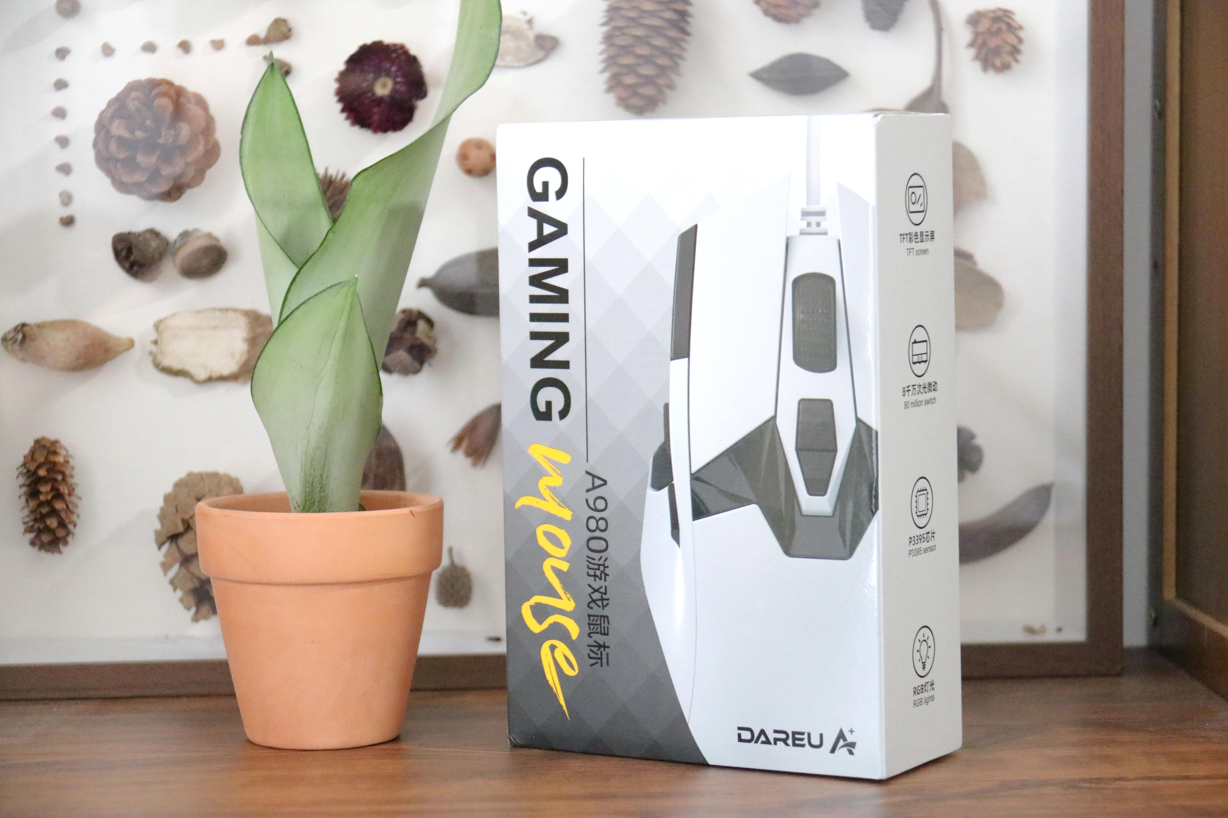 达尔优A980游戏鼠标,达尔优a950鼠标测评