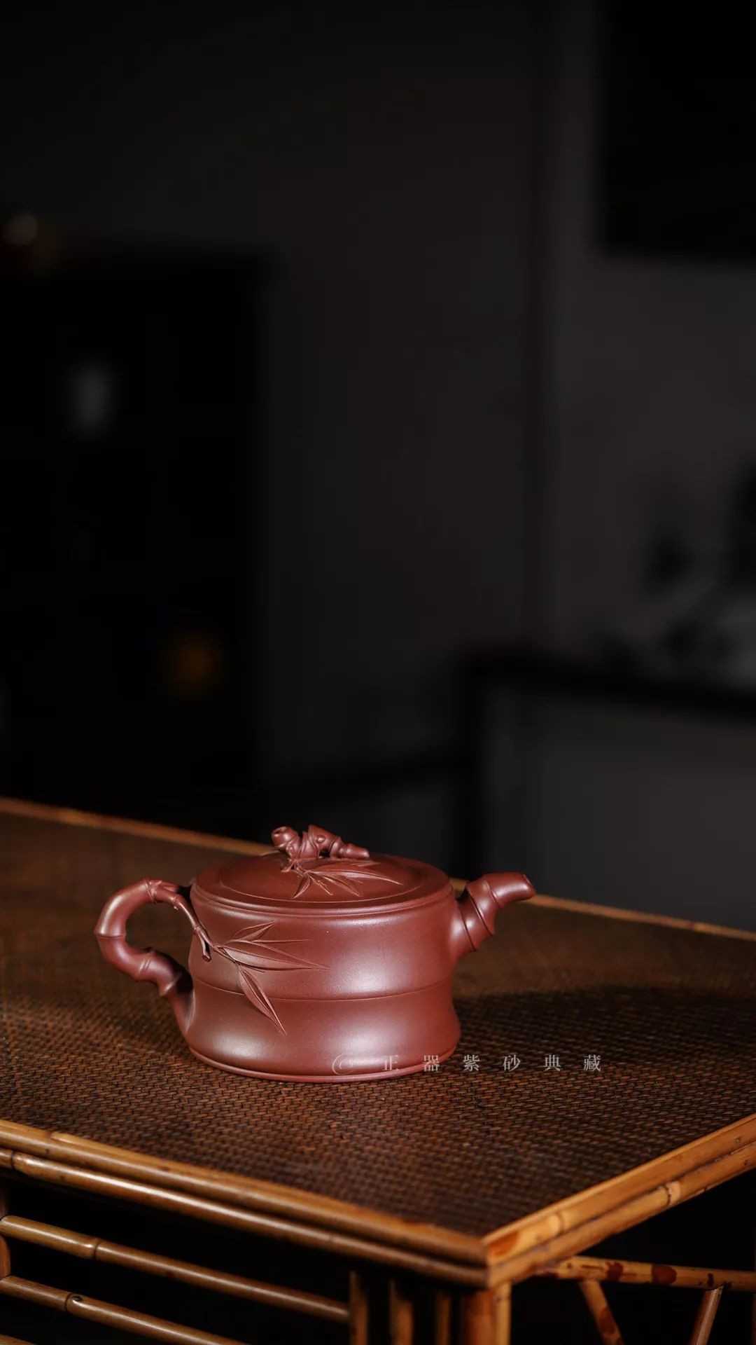 正器紫砂典藏,季益顺紫砂壶真品竹节系列