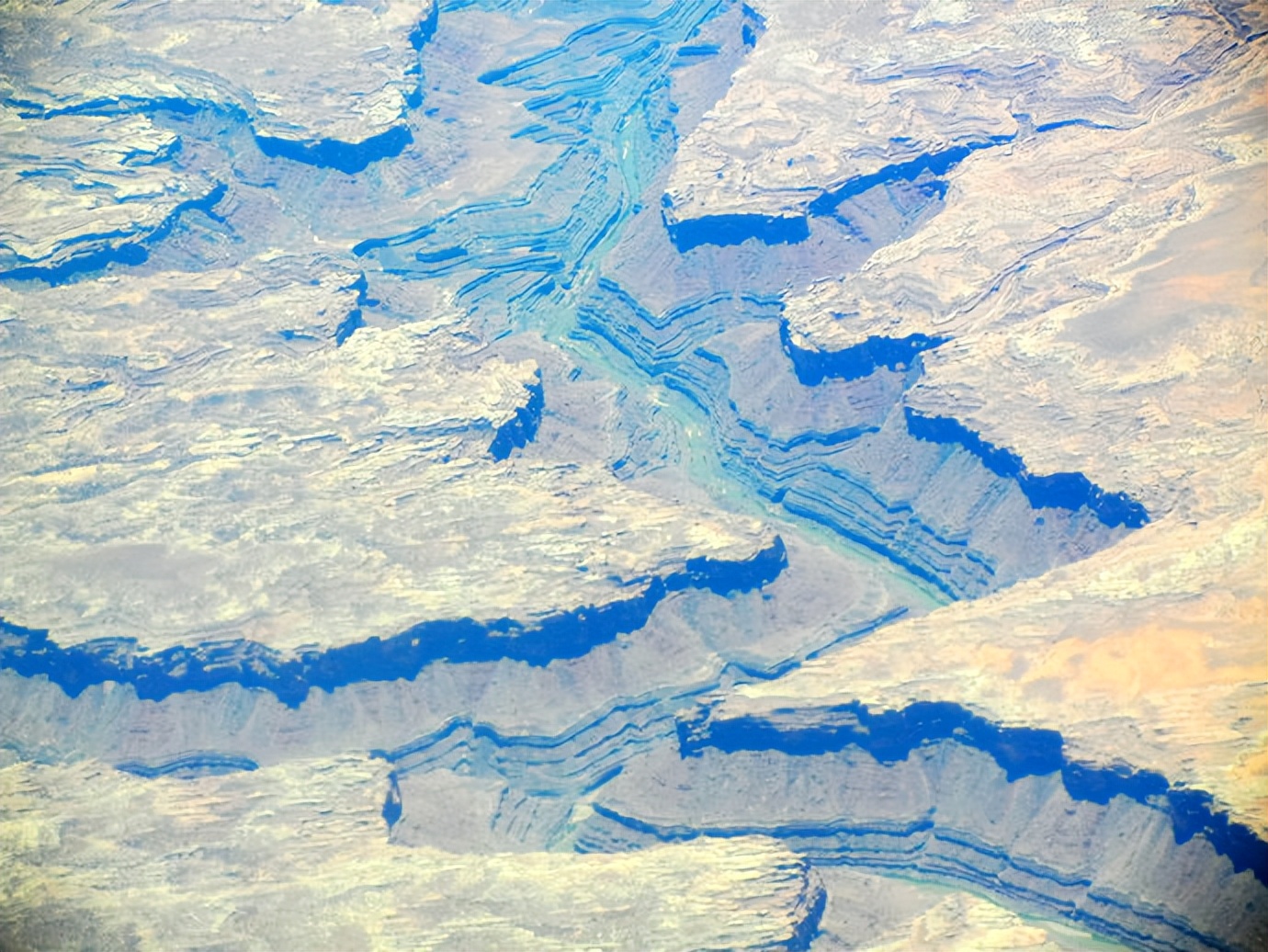 科罗拉多大峡谷飞机航拍,直升飞机体验美国大峡谷