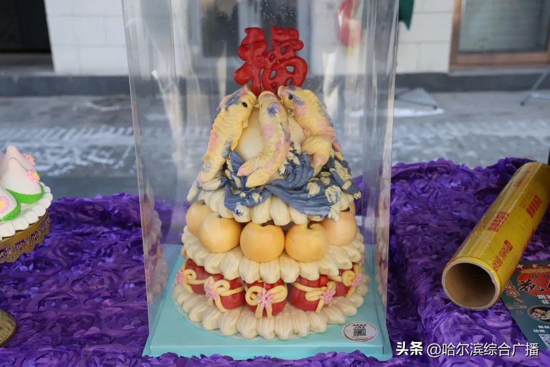 老道外中华巴洛克风景区美食,非遗冰雪美食节