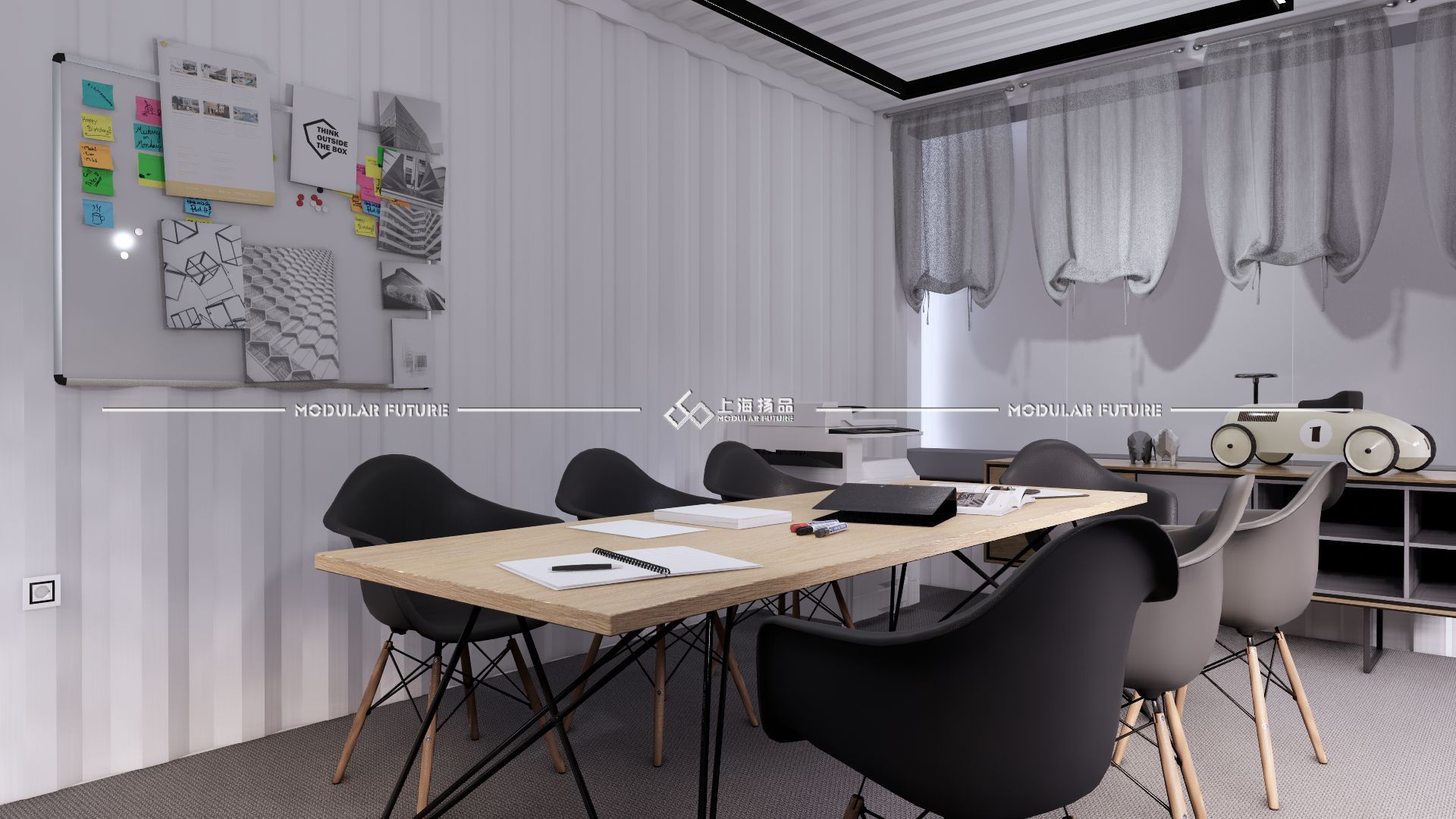 定制可拆卸式集装箱办公室,集装箱式高端办公室