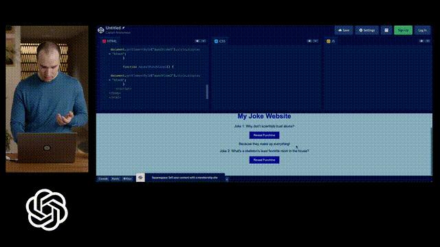 GPT-4“王炸”发布！1秒生成网站！