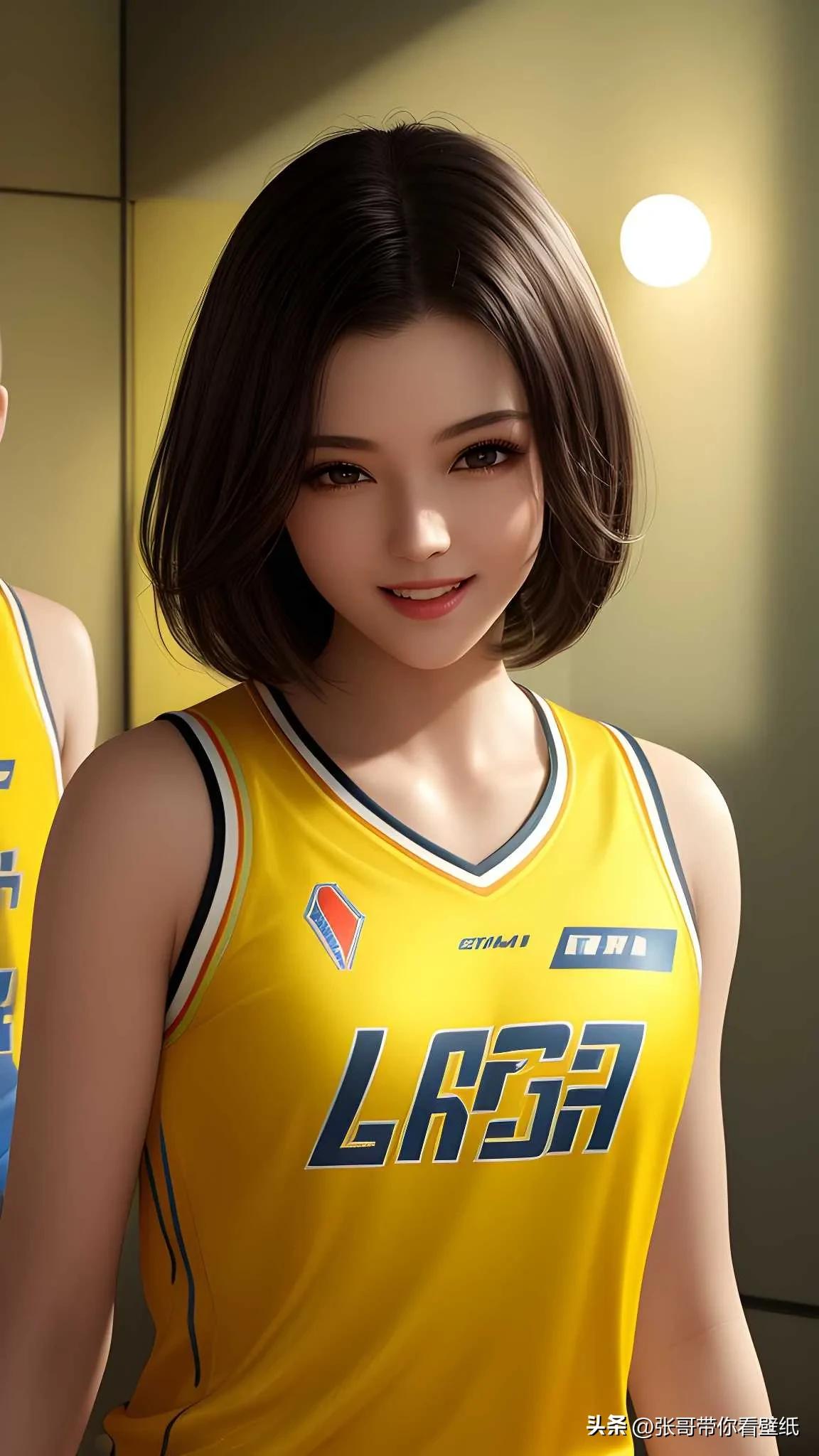 ai绘画篮球女孩,ai绘画篮球队