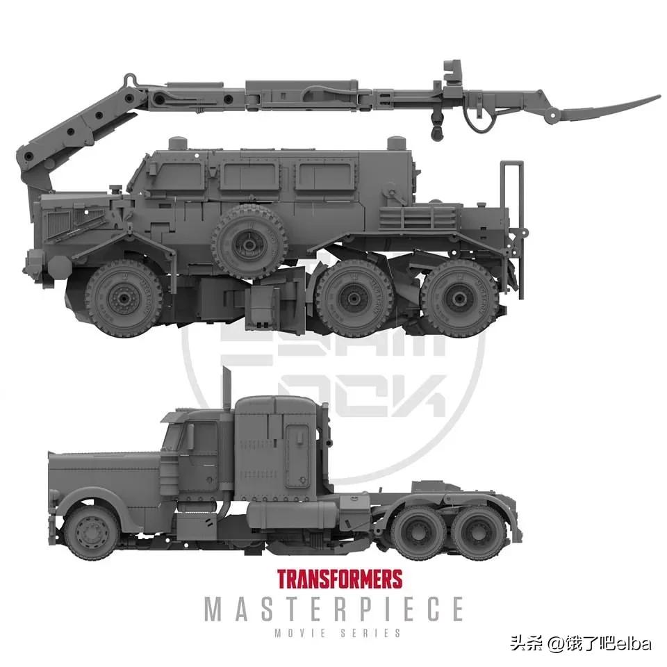 变形金刚玩具拍摄细节,变形金刚mp14红色警报变形过程