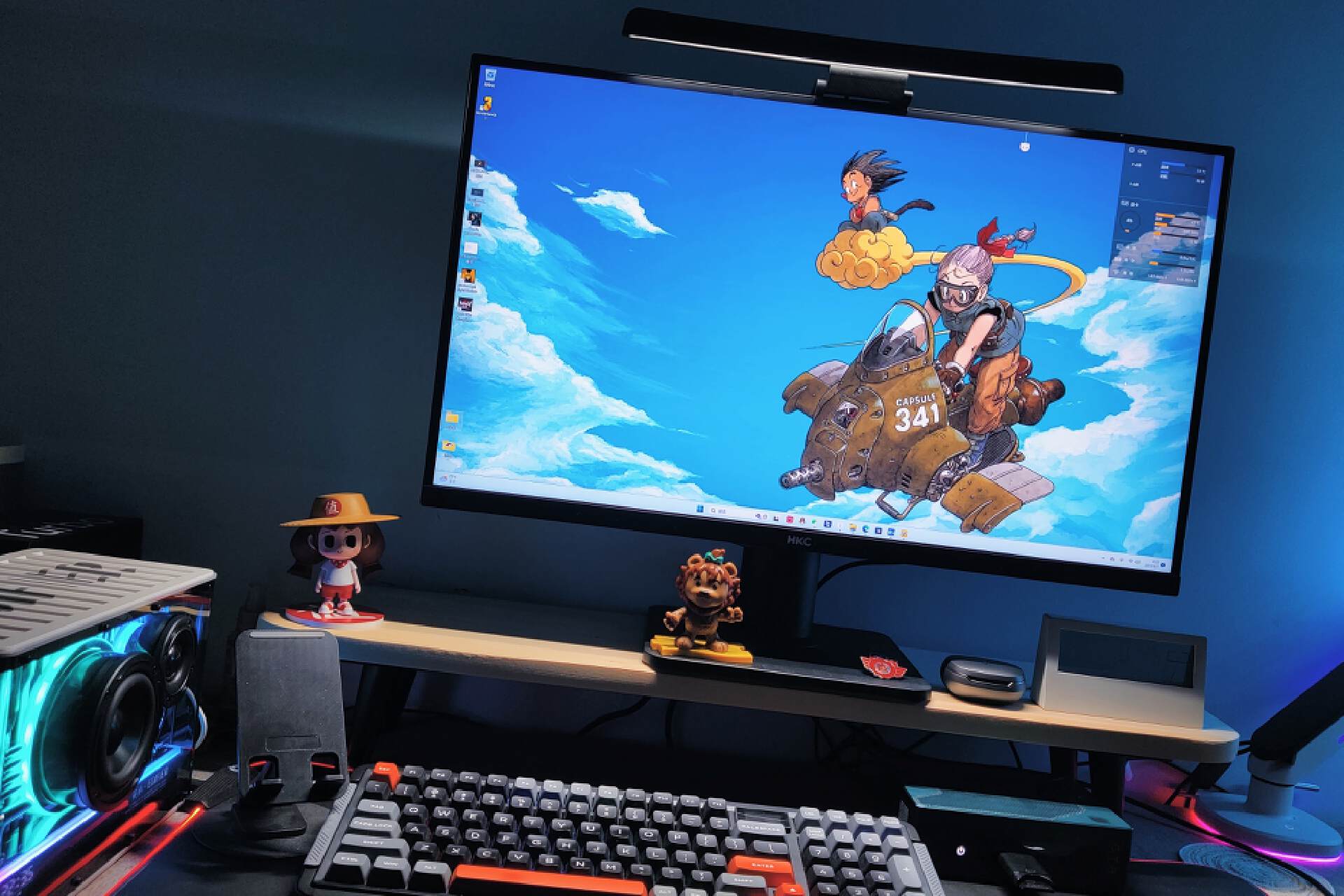 hkc2k曲面显示器评测,hkc24寸曲面144hz显示器推荐