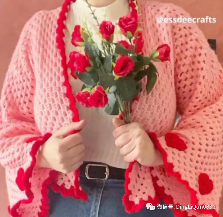 「针织作品」漂亮的祖母格图案夹克2022精品系列