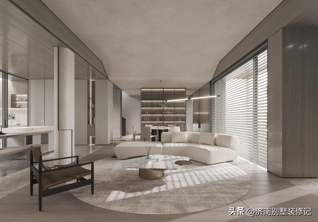 极简风美宅设计,秋冬现代轻奢风格美宅图片