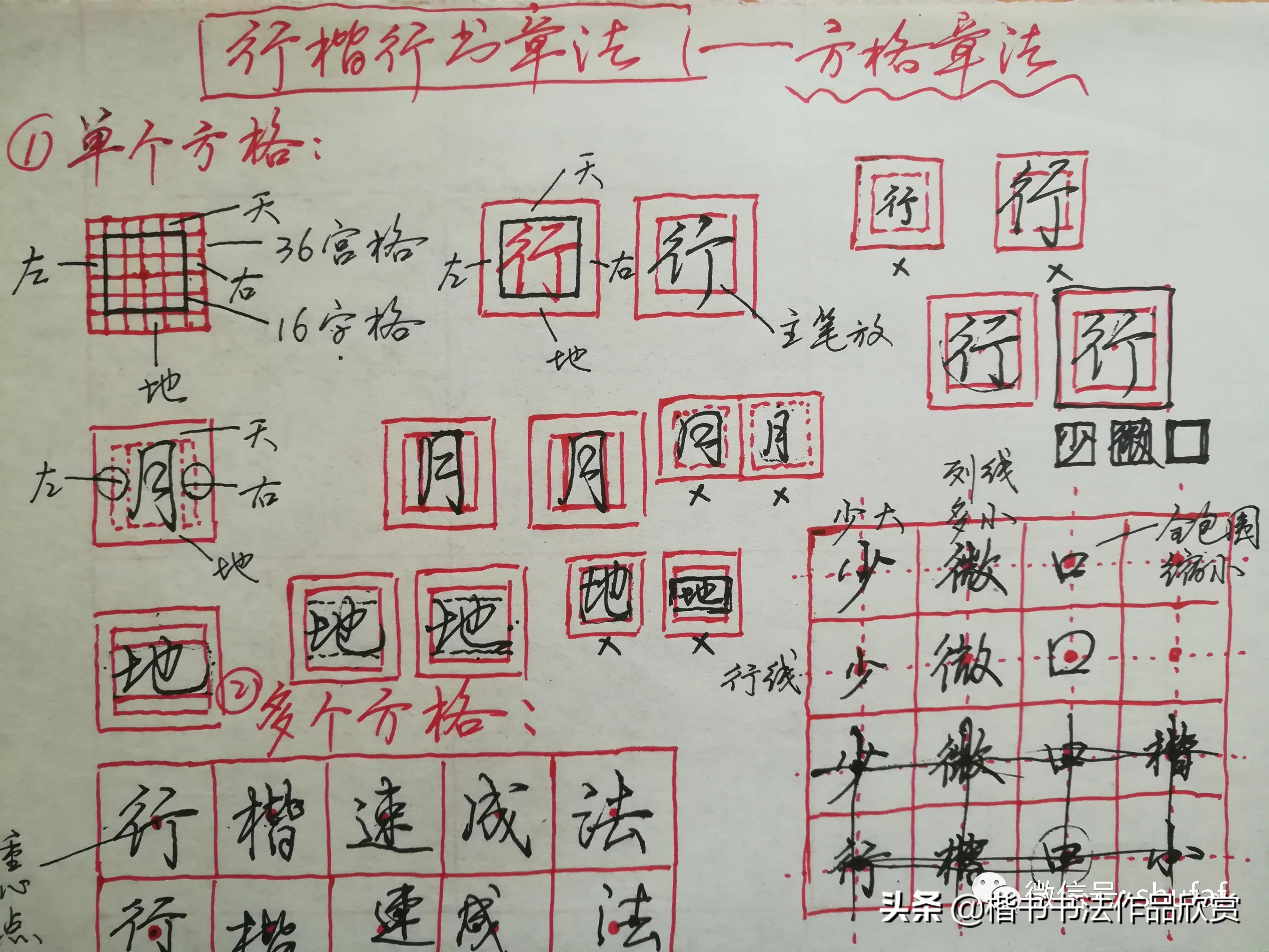 硬笔行楷练字技巧入门基础毛笔,硬笔行楷练字自学教程