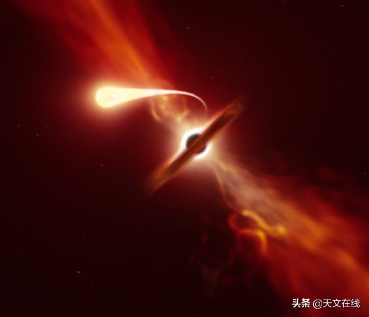 这些云居然可以与黑洞共存，到底是怎样的云？和地球上的一样吗？